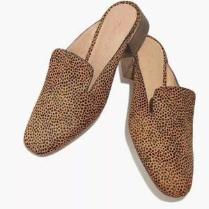 Madewell Spotted Haircalf Willa Loafer Mule